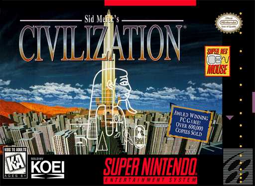 Sid Meiers Civilization  Snes